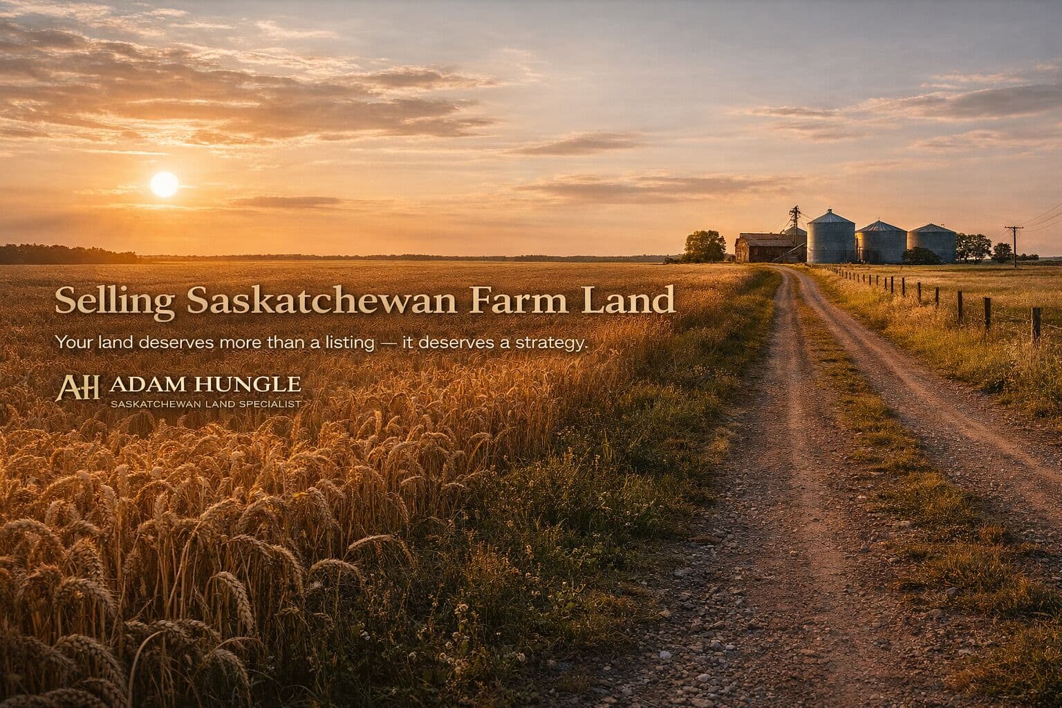 Selling Saskatchewan Farm Land – Your land deserves more than a listing, it deserves a strategy. Adam Hungle, Saskatchewan Land Specialist.